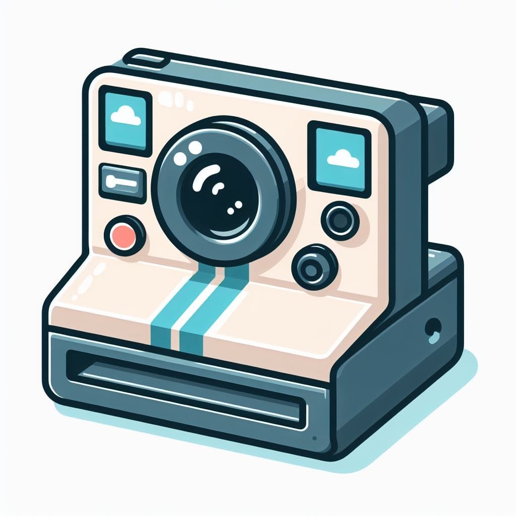 Polaroid Camera Clipart Photo Png