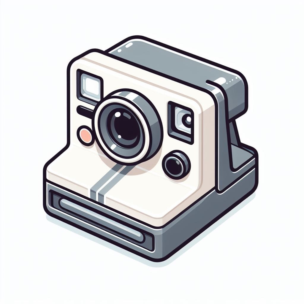 Polaroid Camera Clipart Photo