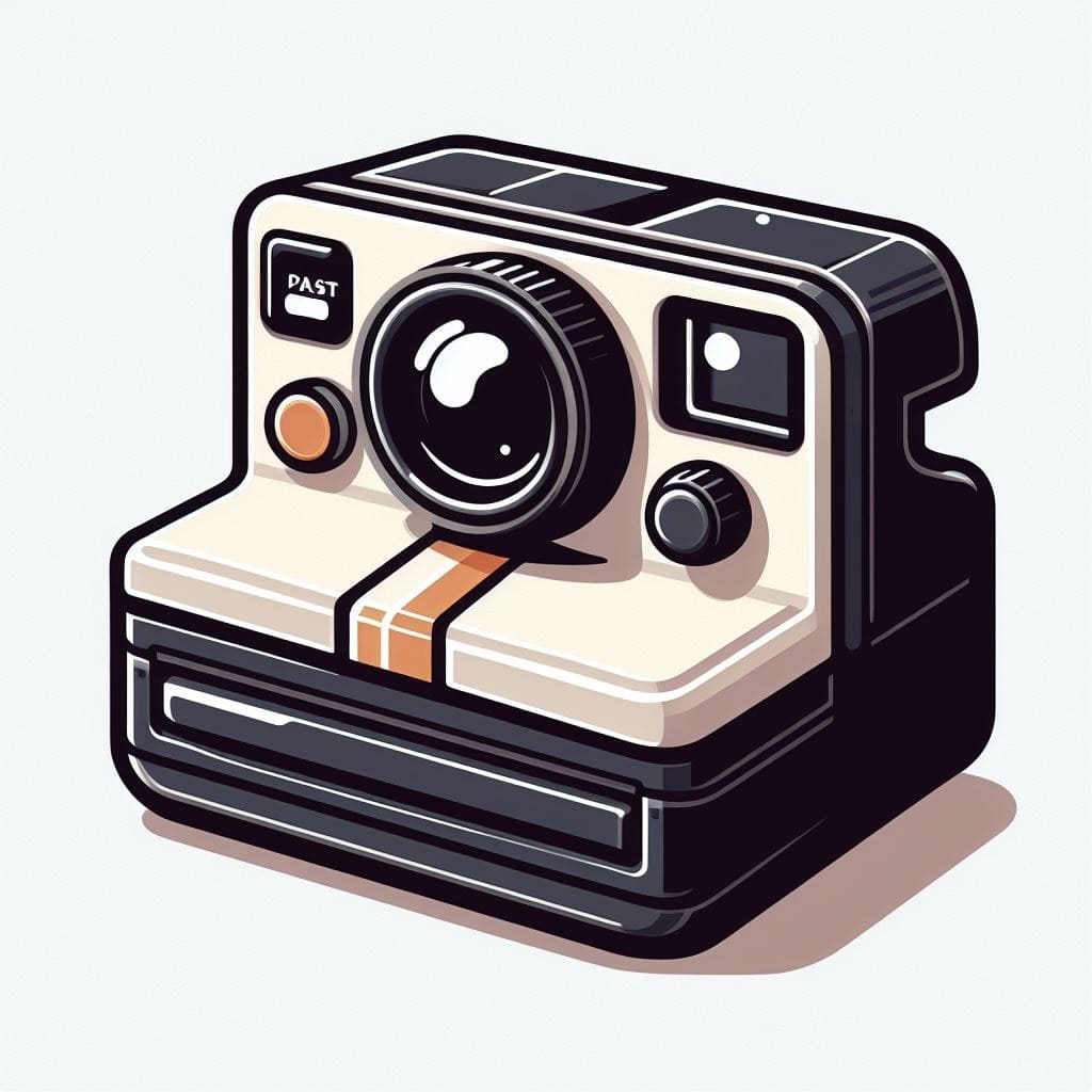 Polaroid Camera Clipart Picture Png
