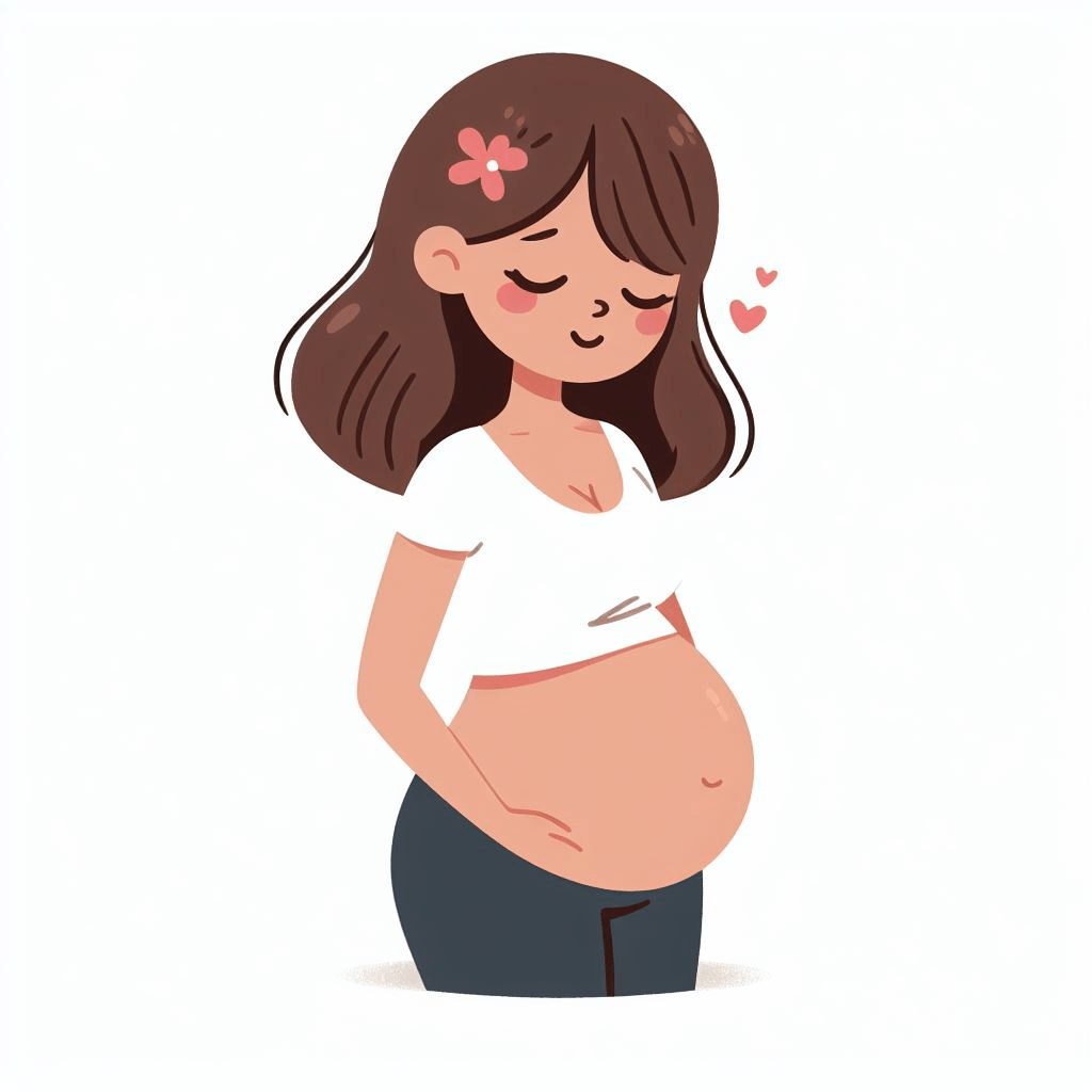 Pregnant Clipart Woman Imge Png
