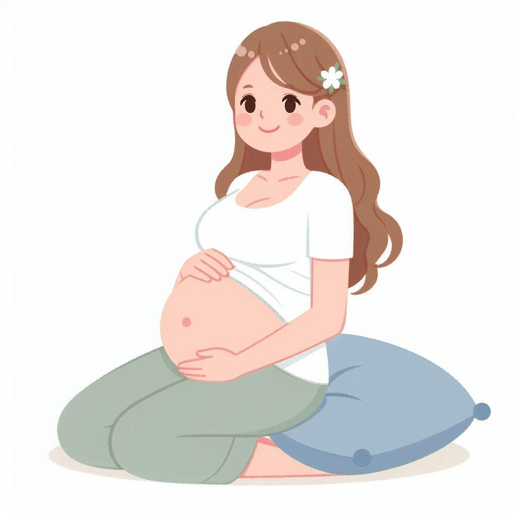Pregnant Woman Clipart Free Download