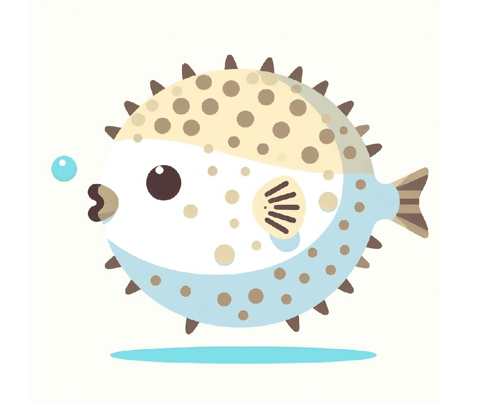 Puffer Fish Clipart Download Free
