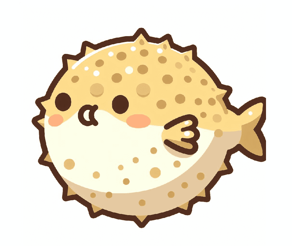Puffer Fish Clipart Download