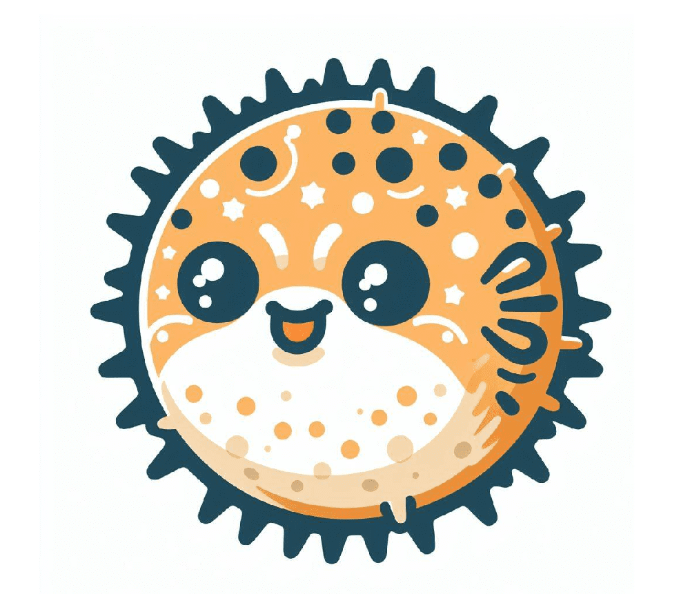 Puffer Fish Clipart Free Image