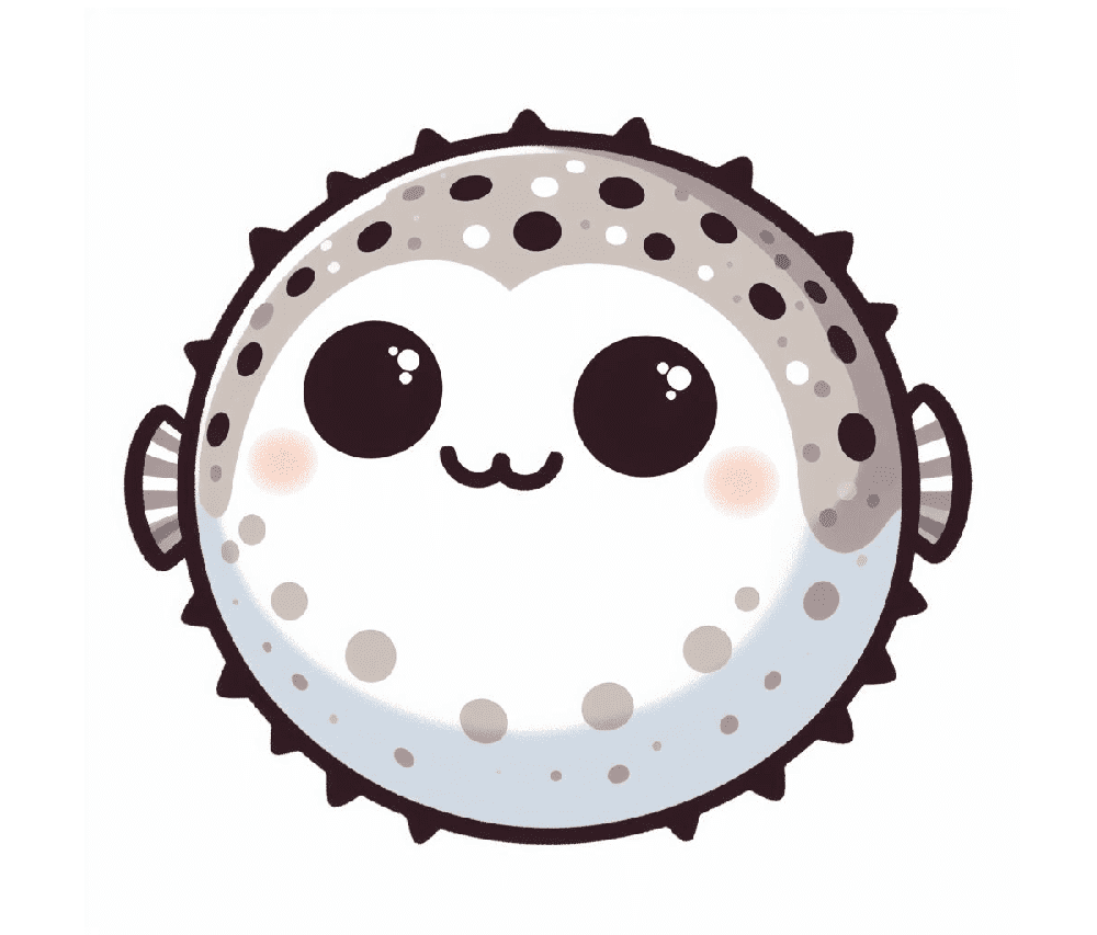 Puffer Fish Clipart Image