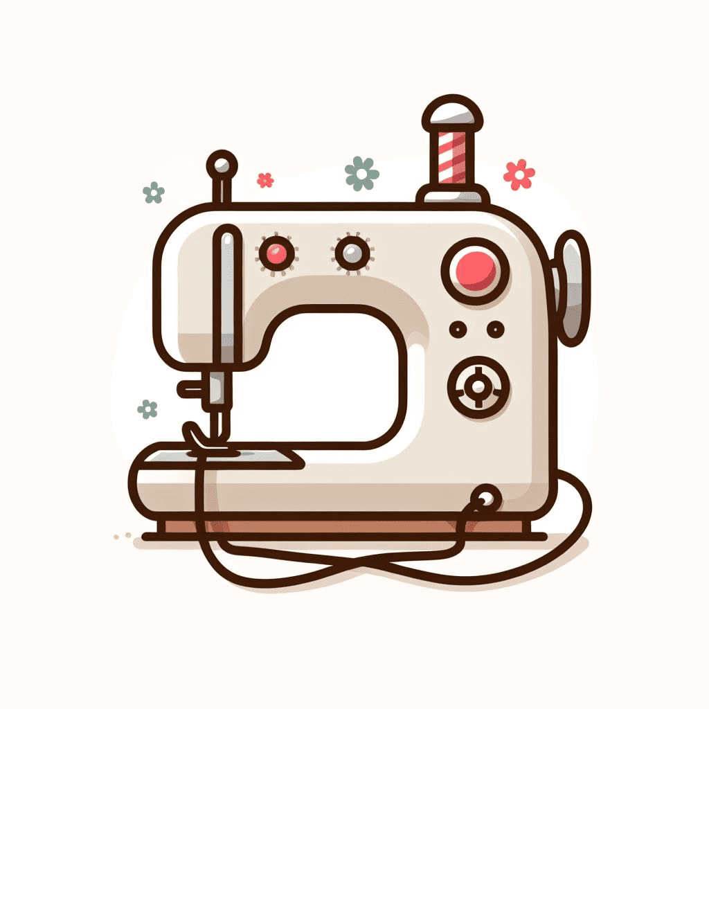 Sewing Machine Clipart For Kids