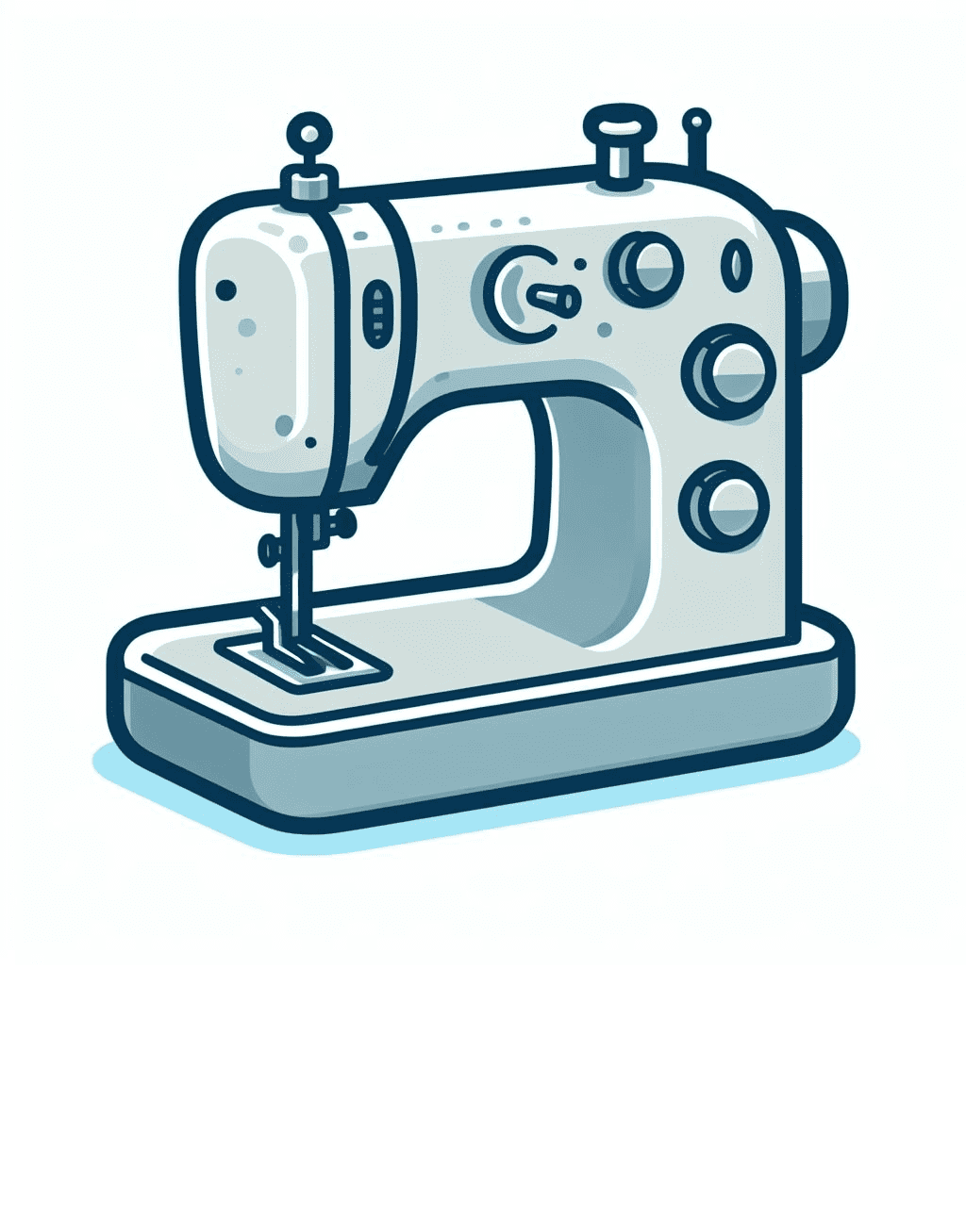 Sewing Machine Clipart