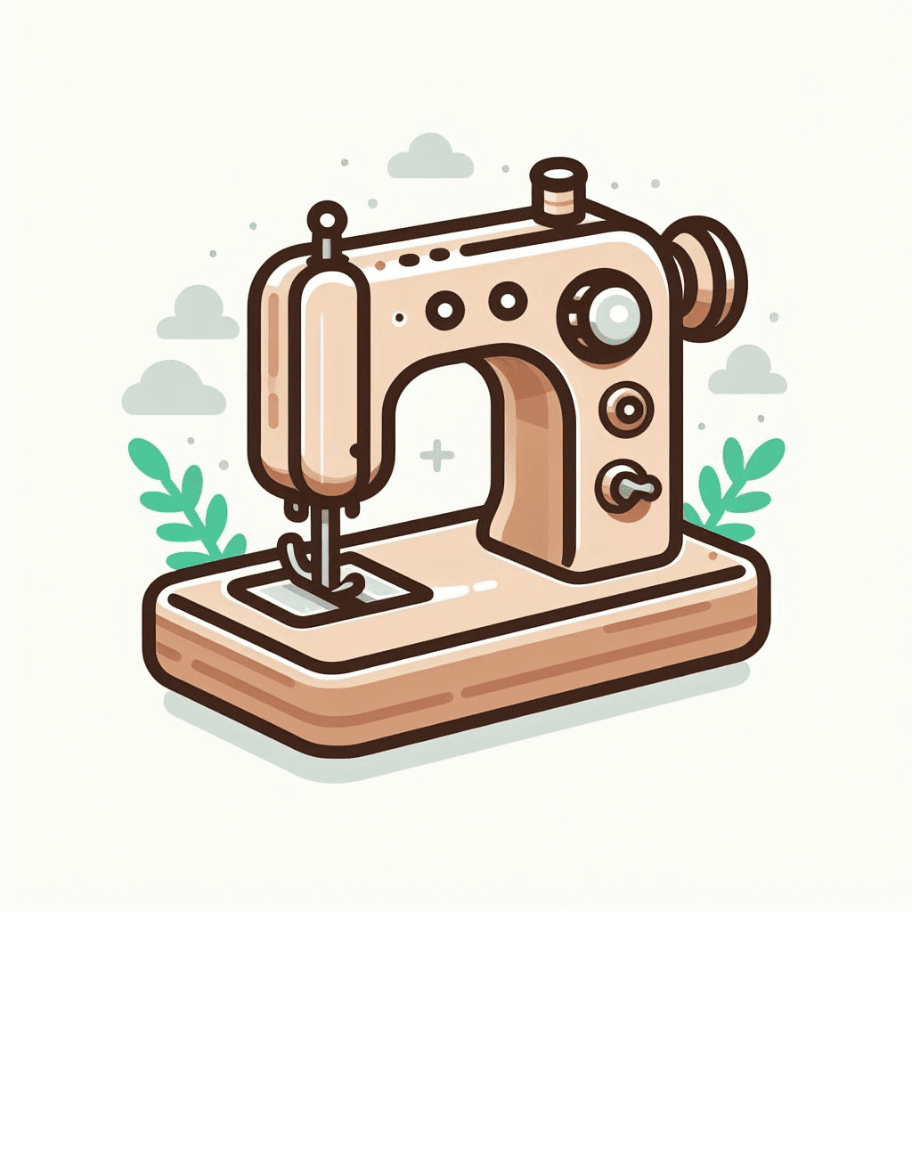 Sewing Machine For Free Clipart
