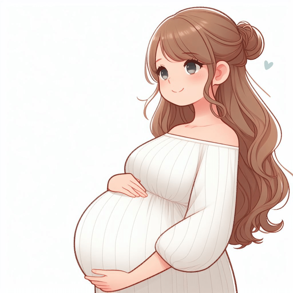 Woman Pregnant Clipart Download Png