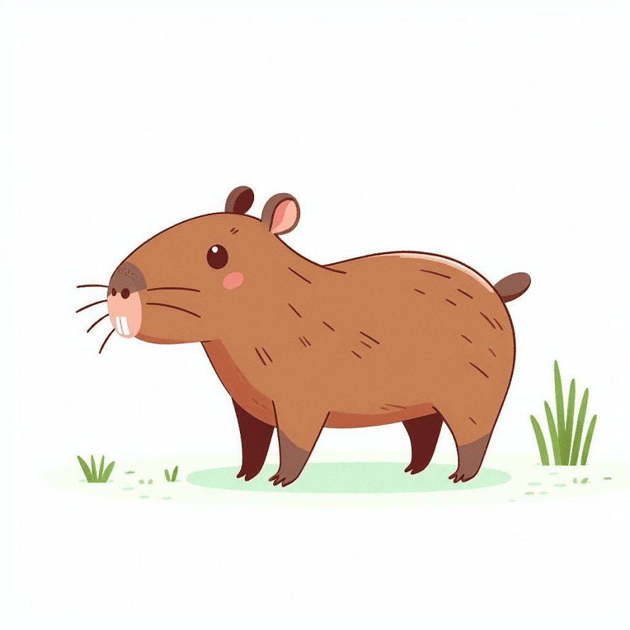 Capybara Clipart Download Png