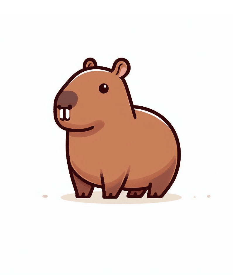 Capybara Clipart Free Download