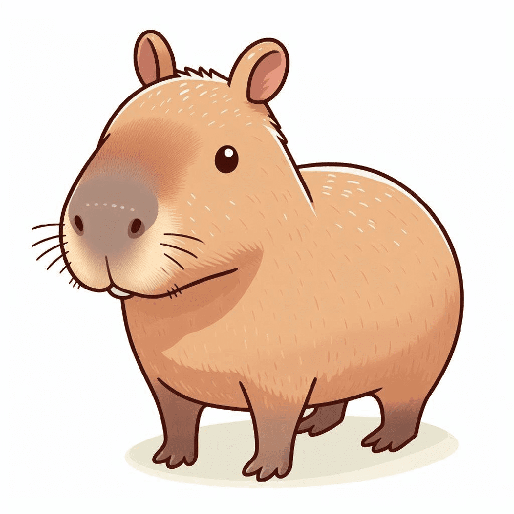 Clipart Capybara Free