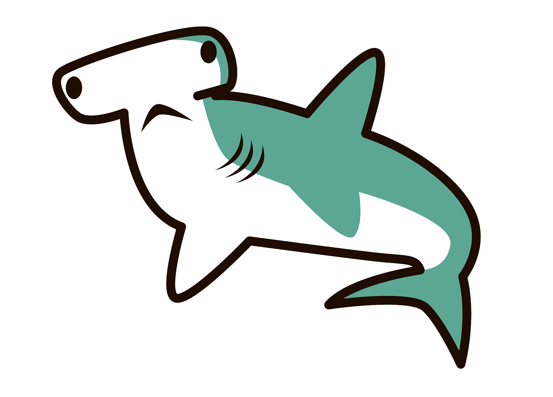 Clipart Download Image of Hammerhead Shark