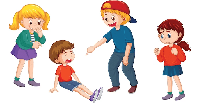 Clipart of Bullying Photo