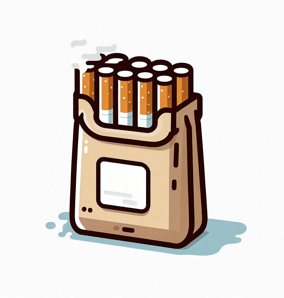 Clipart of Cigarette Photo