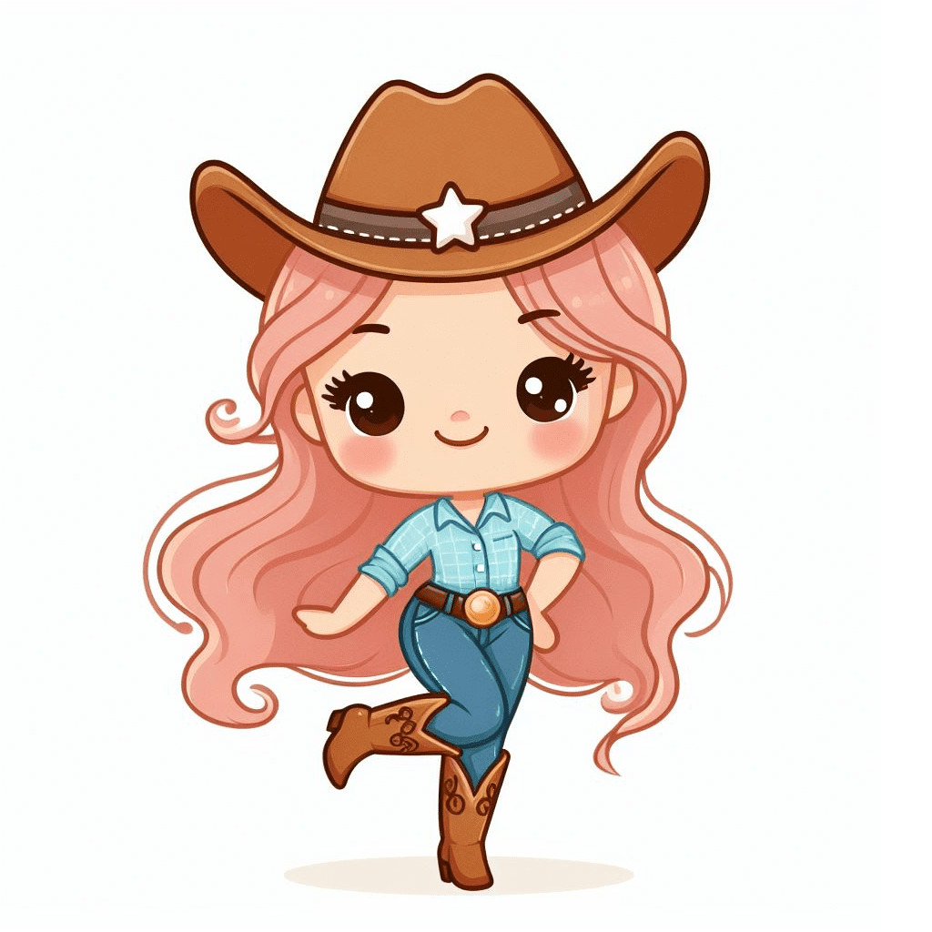 Clipart of Cowgirl Photos