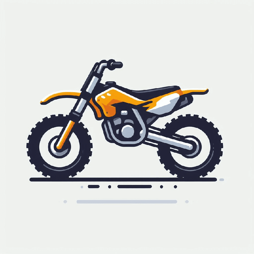 Clipart of Dirt Bike Picture