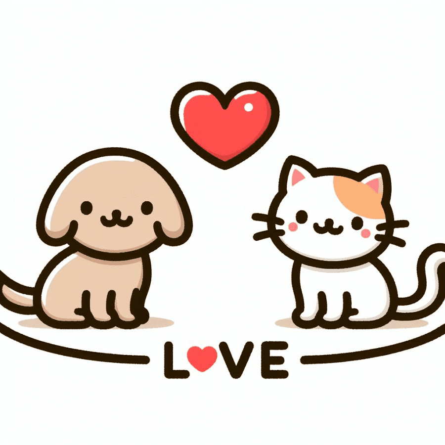 Clipart of Dog and Cat Images