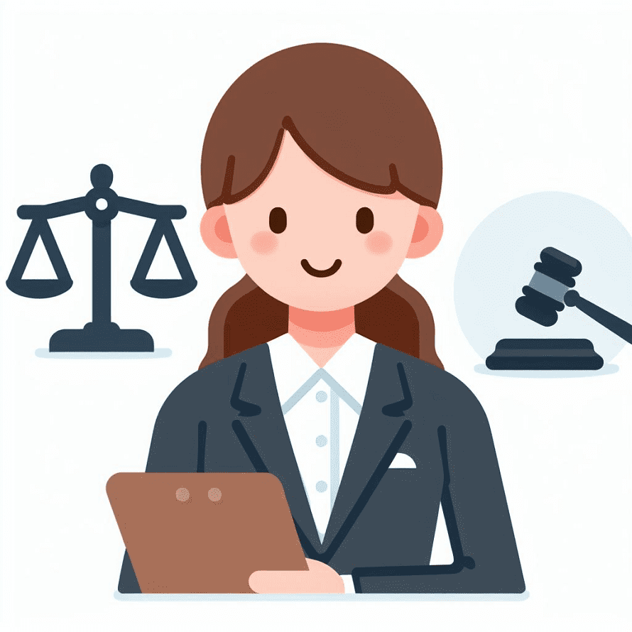 Clipart of Lawyer Photo