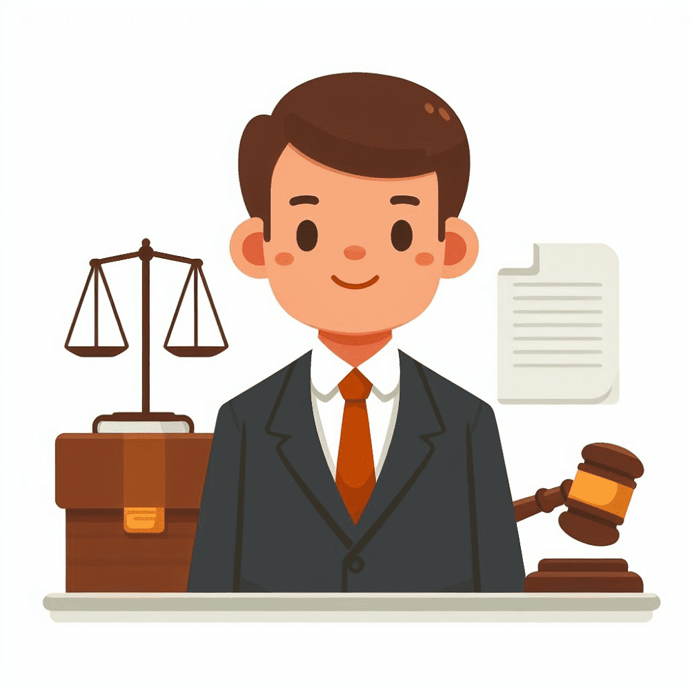 Clipart of Lawyer