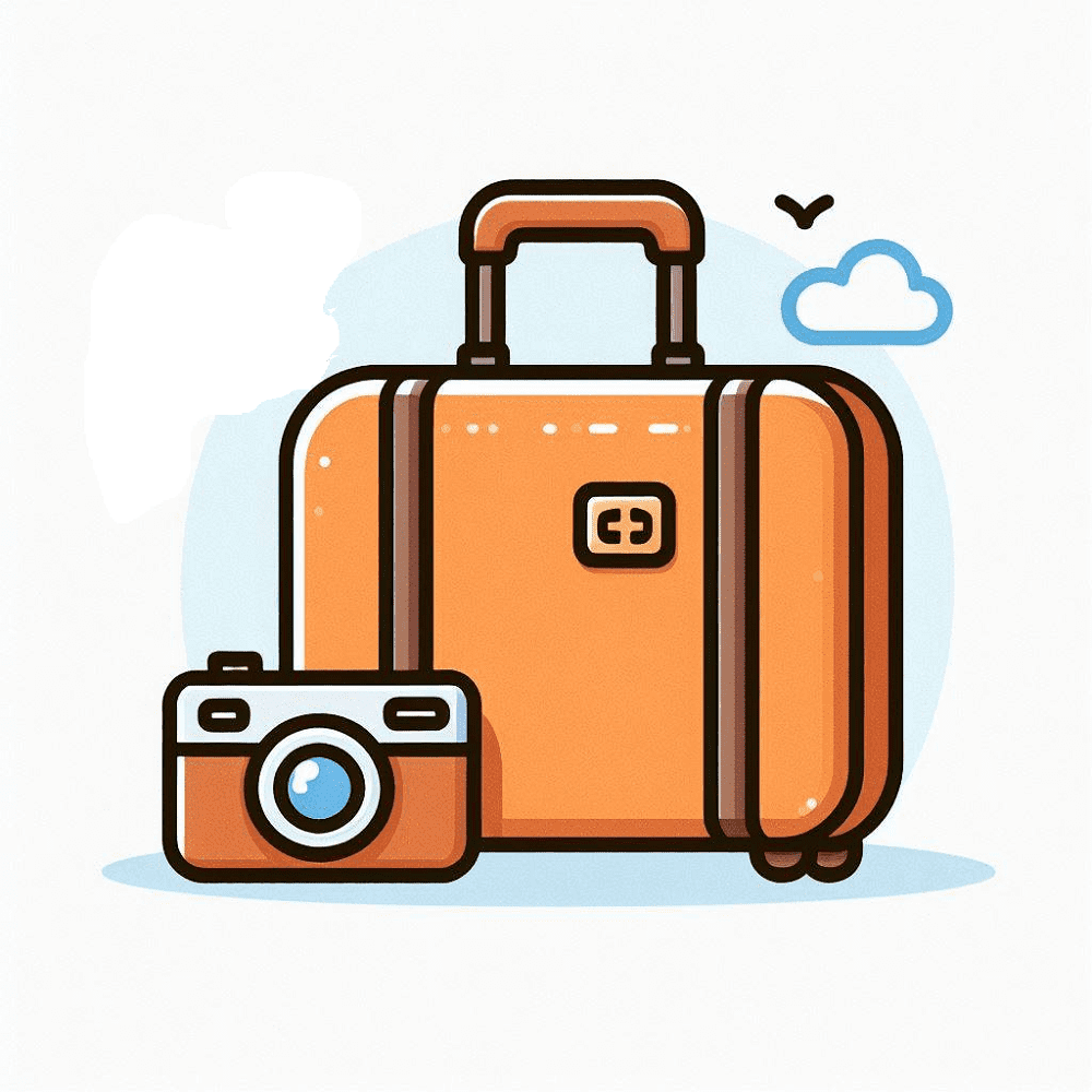 Clipart of Luggage Image