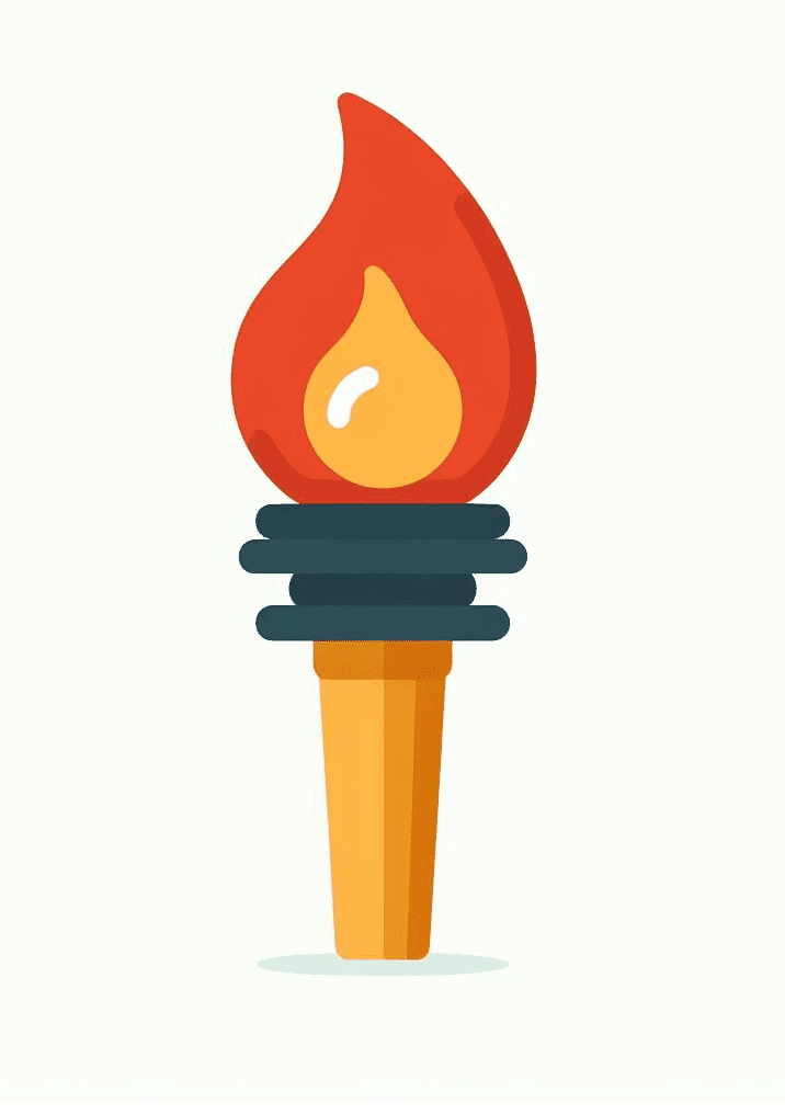 Clipart of Torch Pictures