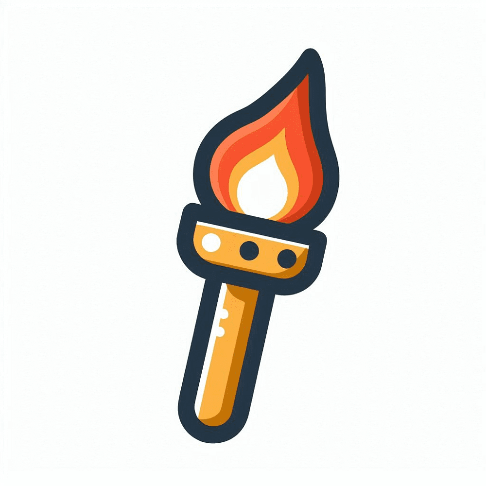 Clipart of Torch Png