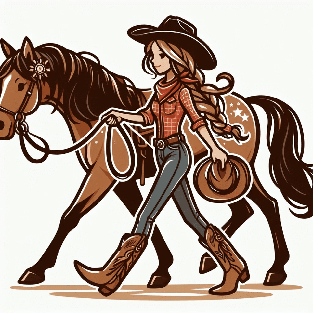 Cowgirl Clipart Free Image