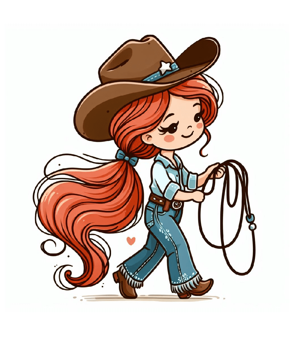 Cowgirl Clipart Free Photo
