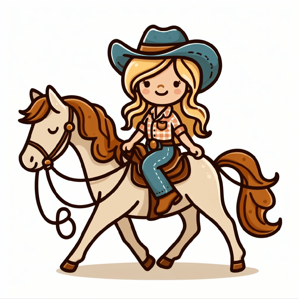 Cowgirl Clipart Free Pictures