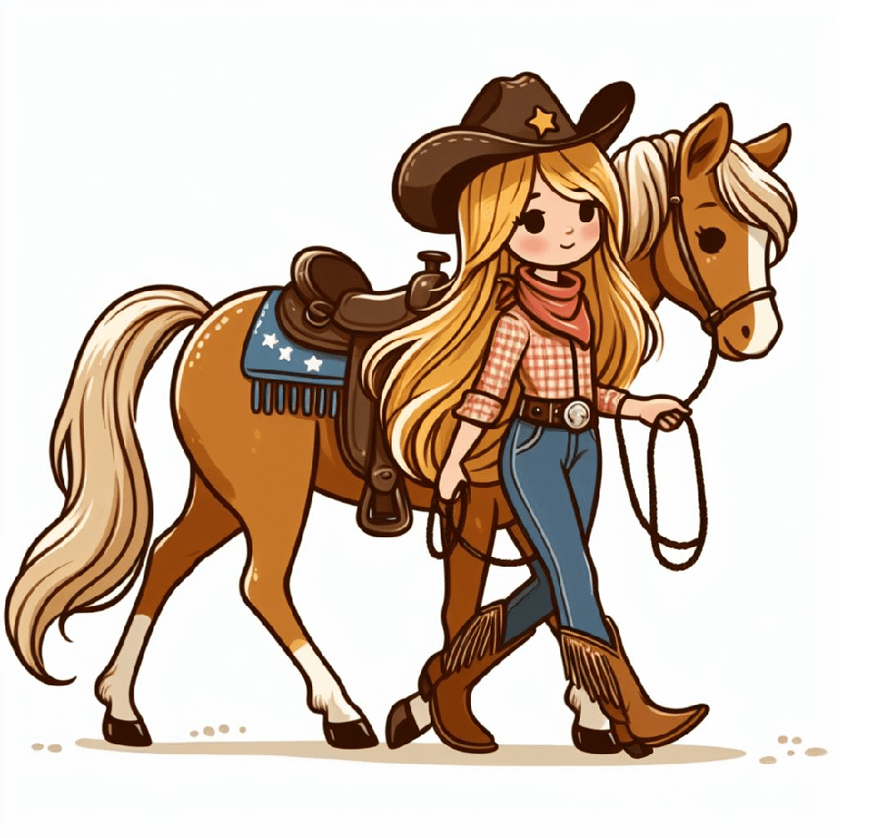 Cowgirl Clipart Image Png