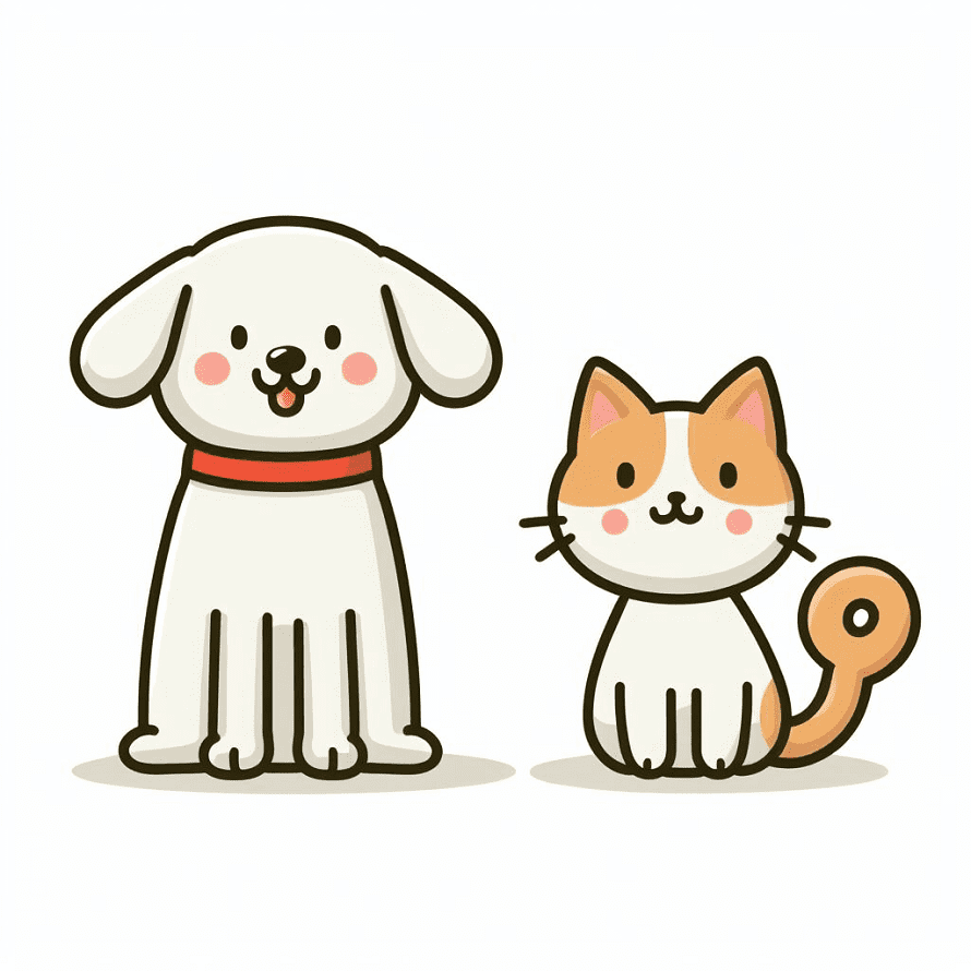 Dog and Cat Clipart Download Png