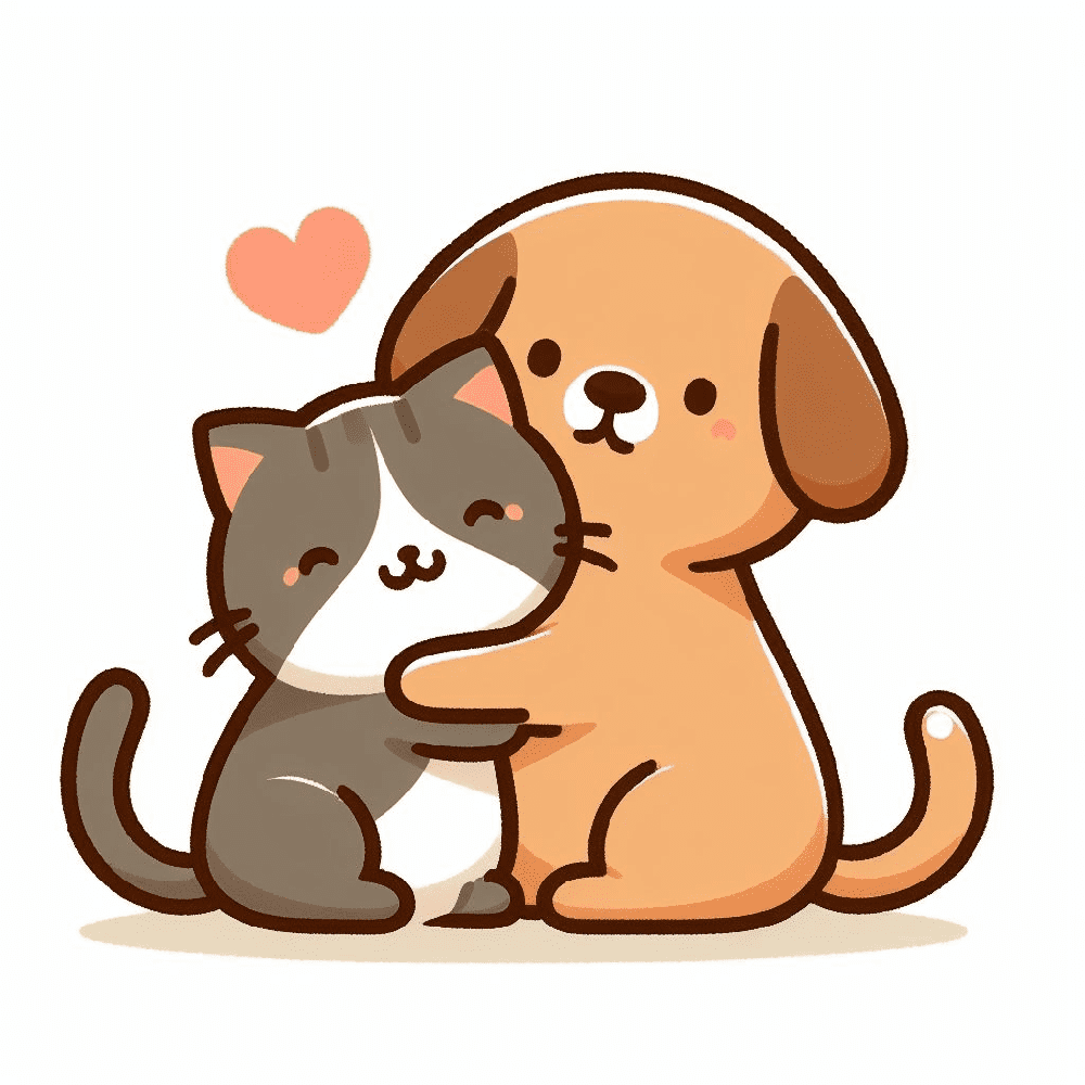 Dog and Cat Clipart Free Photos