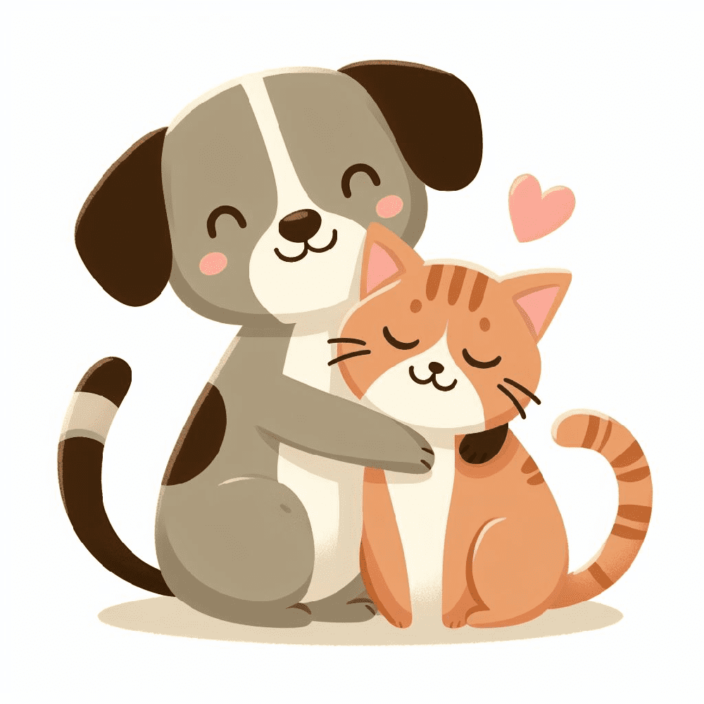 Dog and Cat Clipart Free Pictures