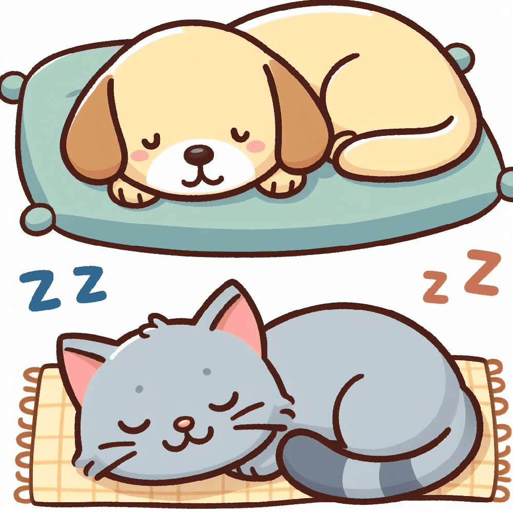 Dog and Cat Clipart Photo