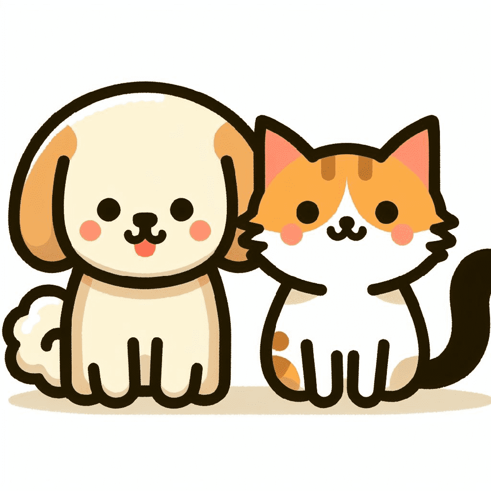 Dog and Cat Clipart Photos Png