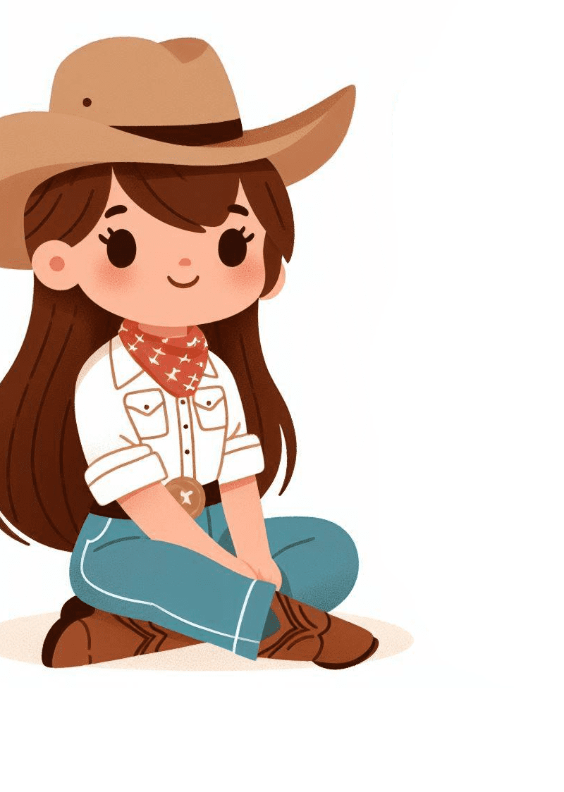 Free Clipart Cowgirl