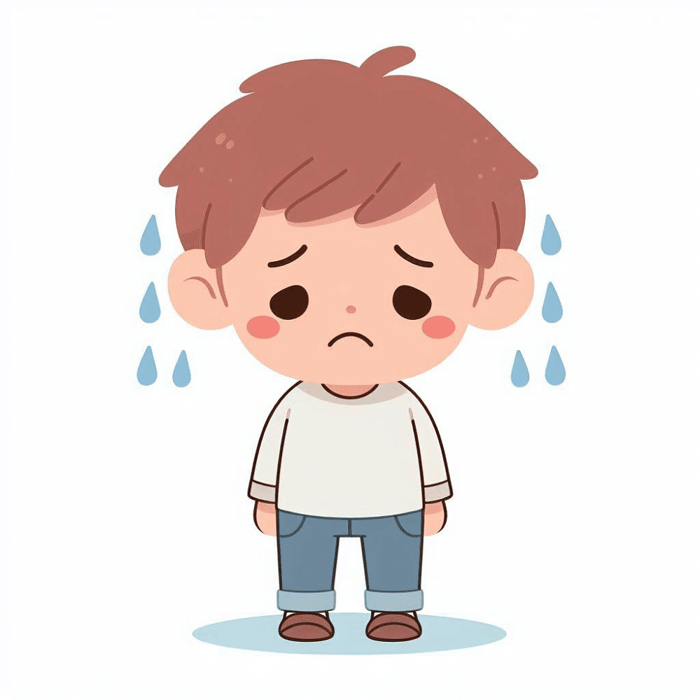 Free Clipart of Sadness Pictures