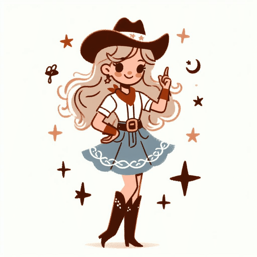 Free Cowgirl Clipart