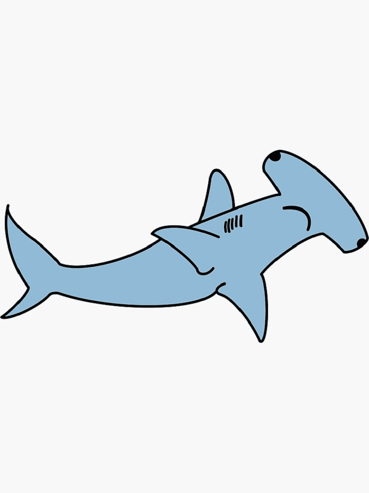 Hammerhead Shark Clipart Picture Free