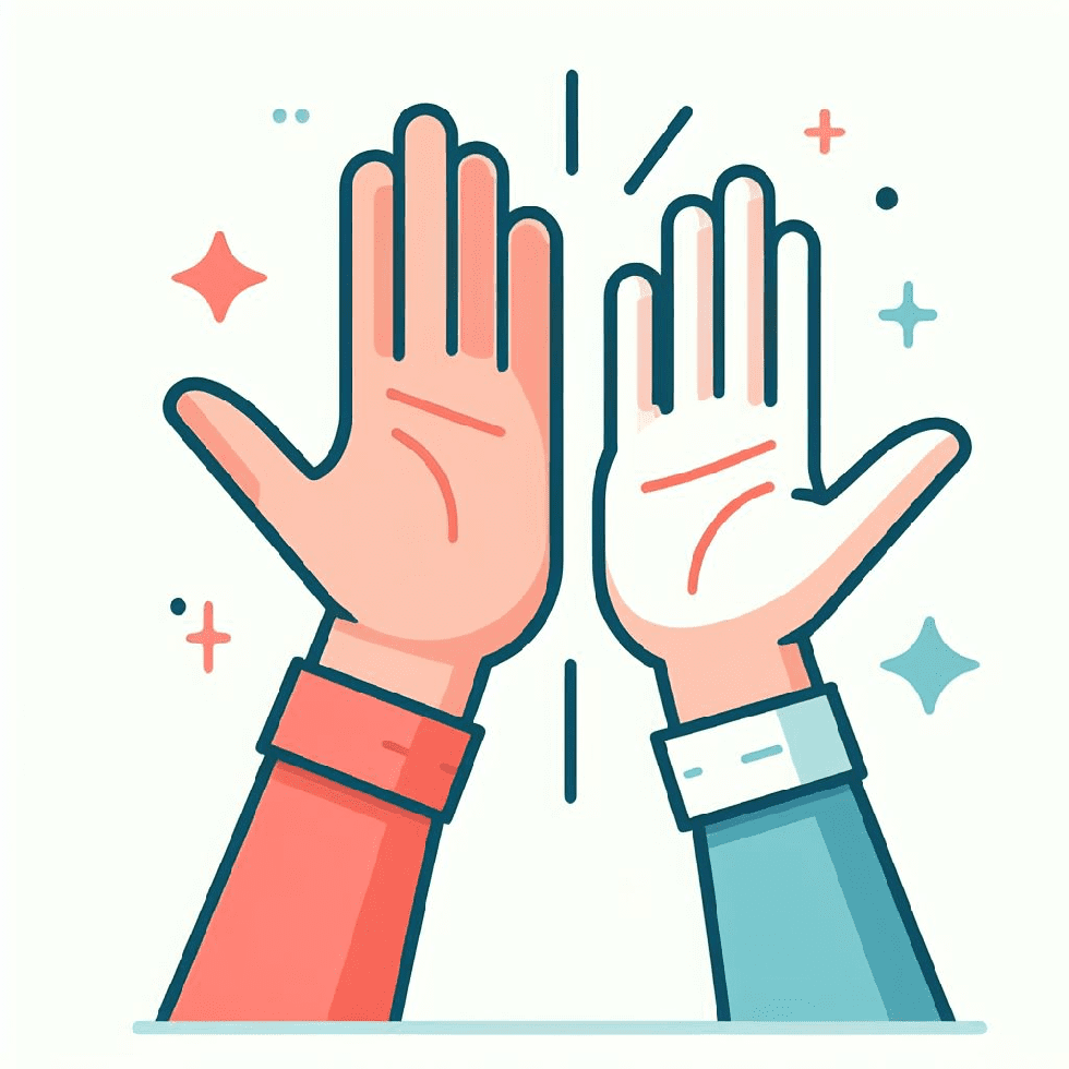 High Five Clipart Free Photo