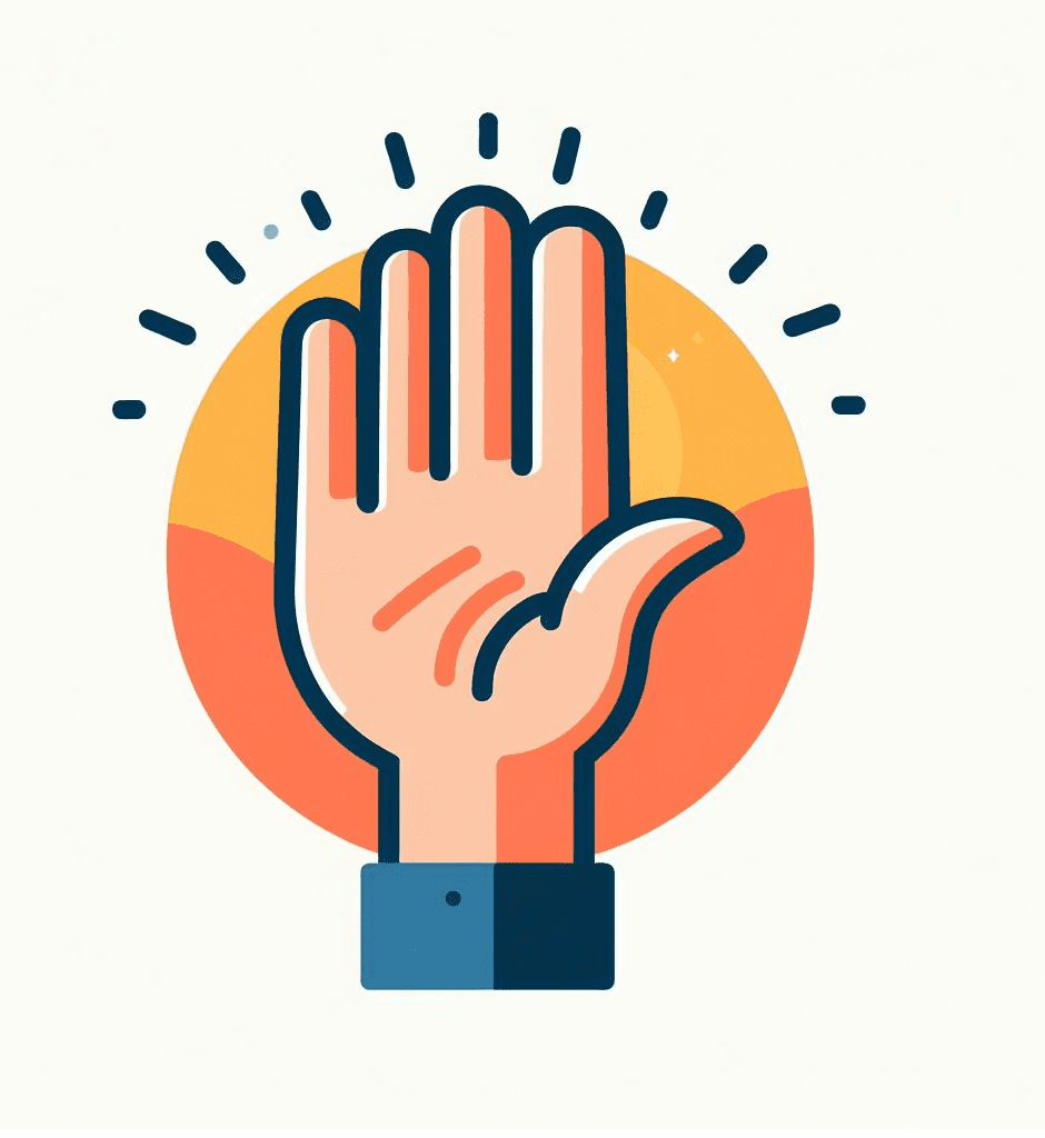 High Five Clipart Image Png