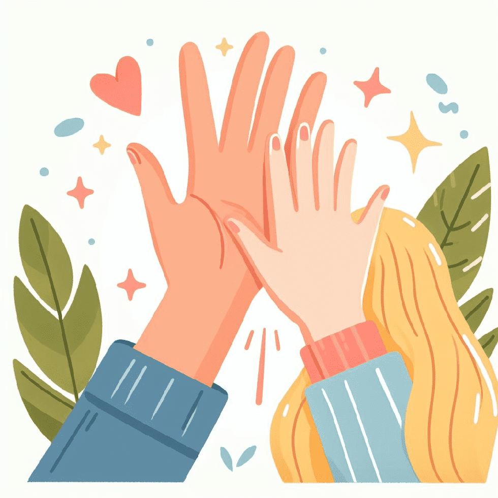 High Five Clipart Picture Free