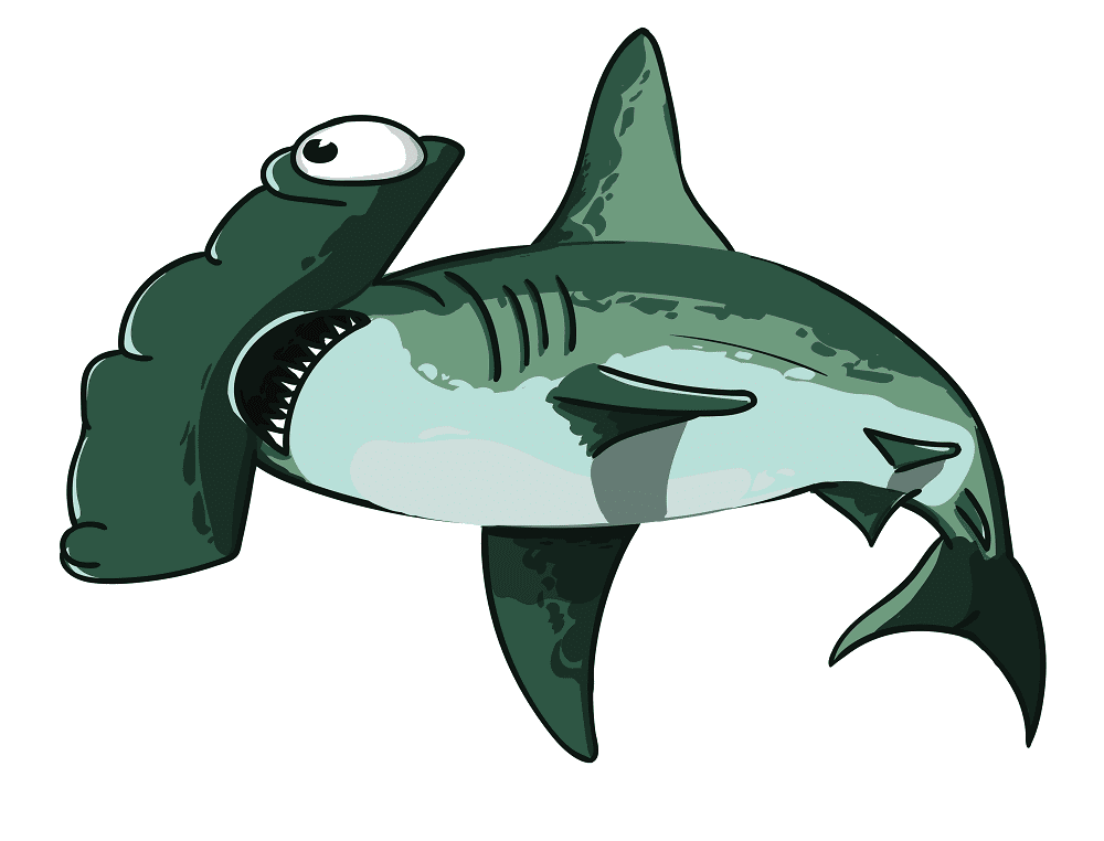 Image of Hammerhead Shark Clipart