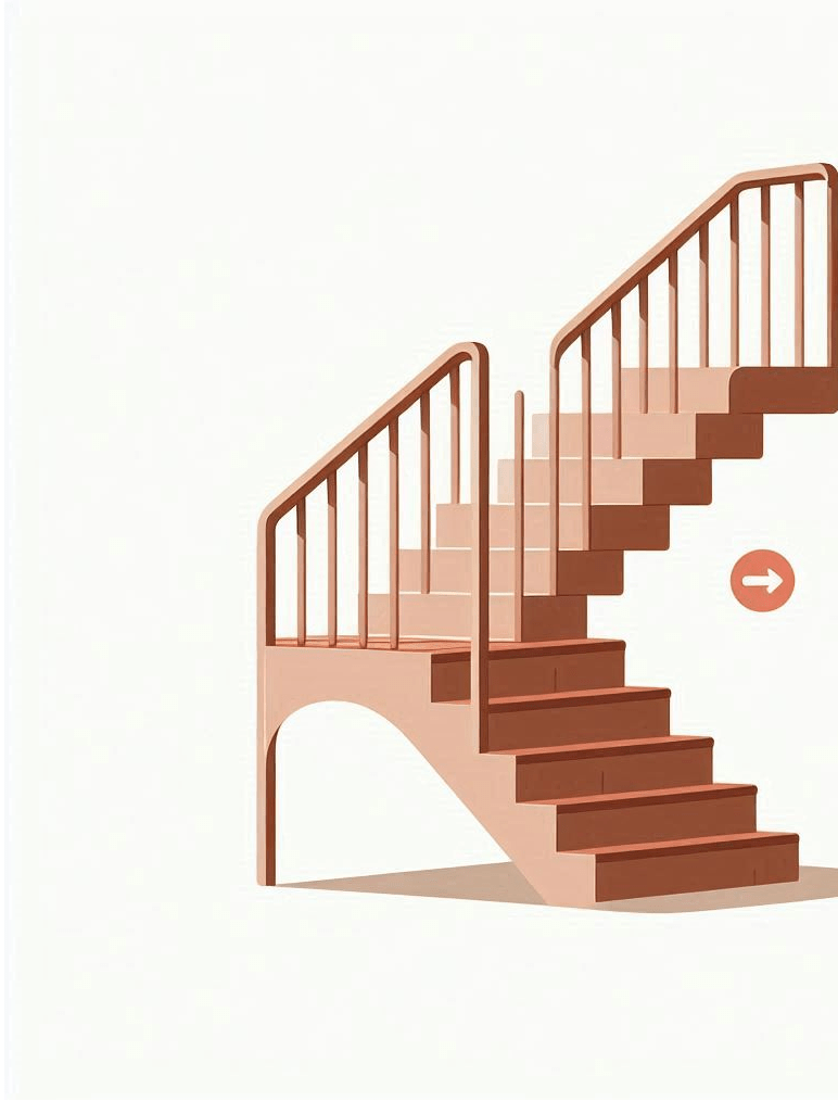 Amazing Stairs Clipart