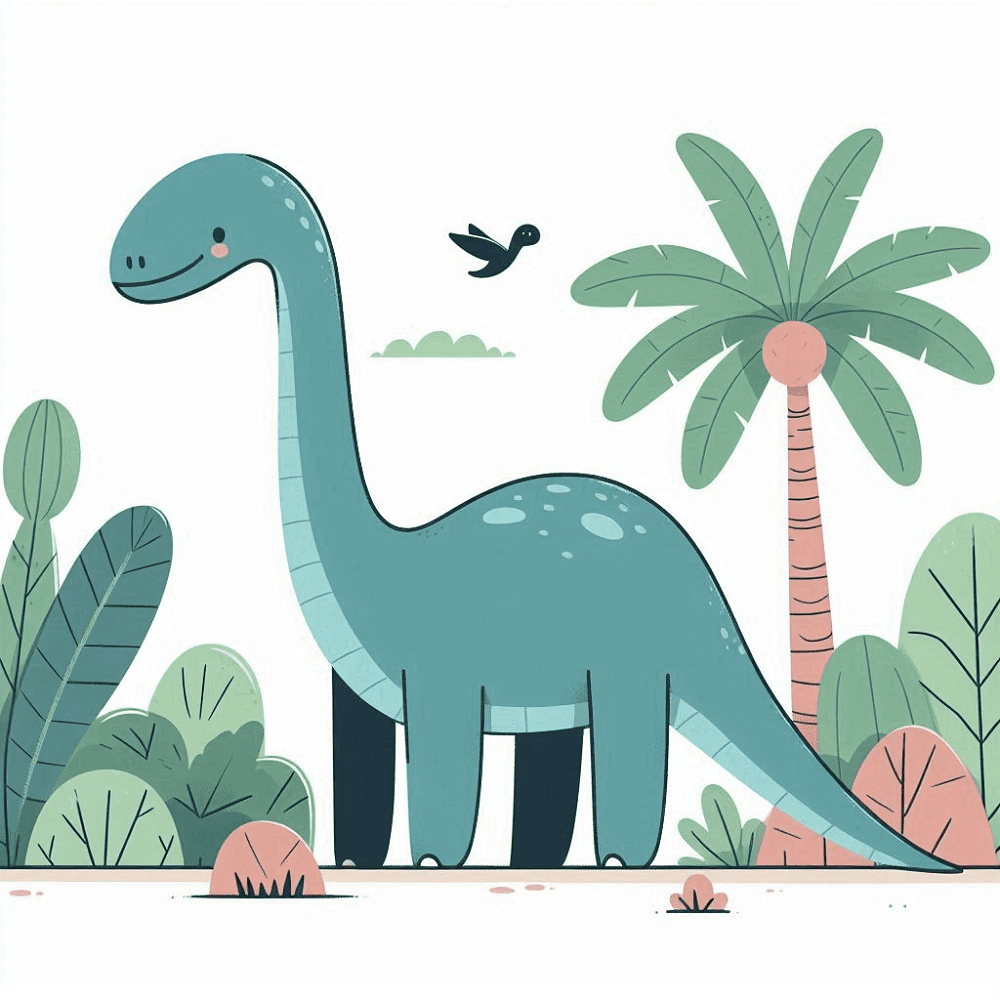 Brachiosaurus Clipart Image Free