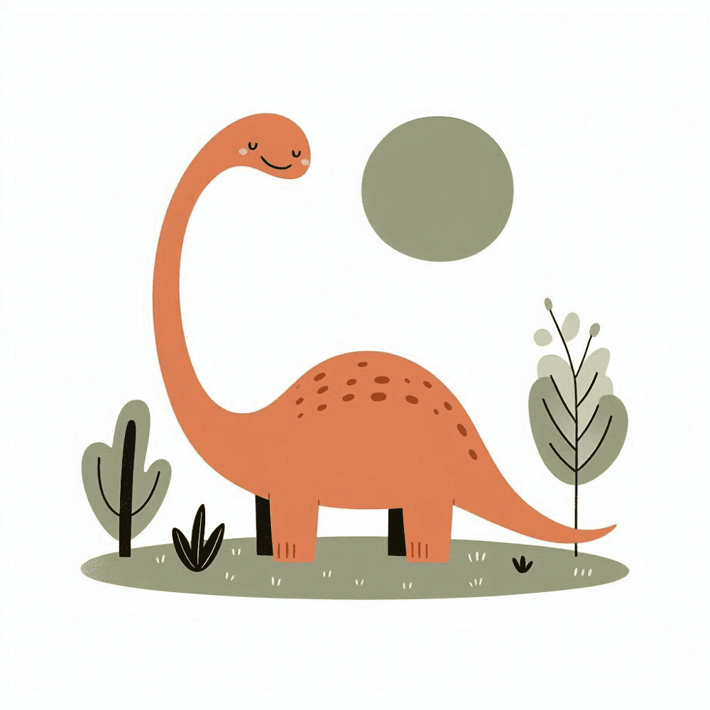 Brachiosaurus Clipart Image Png