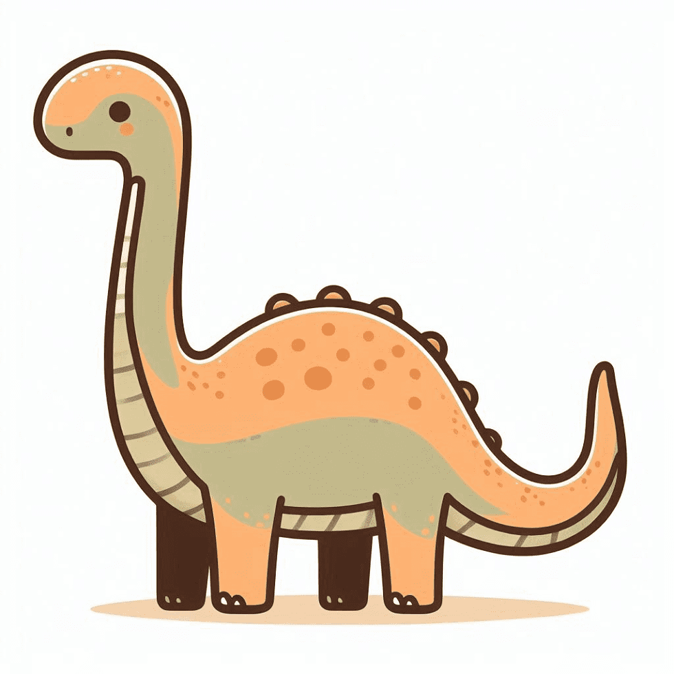 Brachiosaurus Clipart Image