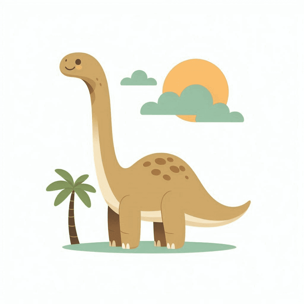 Brachiosaurus Clipart Photo Png