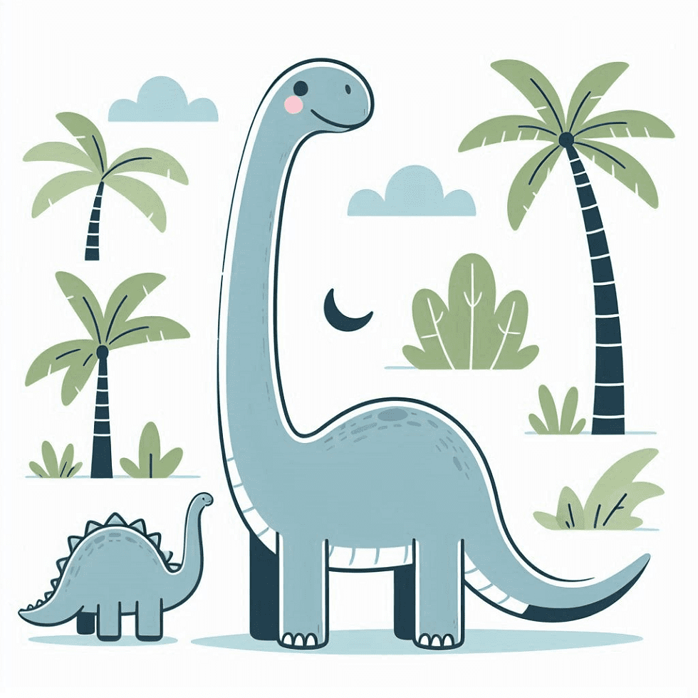 Brachiosaurus Clipart Photo